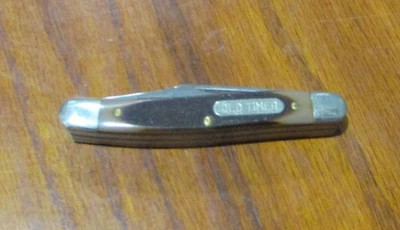 small SCHRADE "Old Timer" stockman pocket knife #1080T - Image 1 of 4
