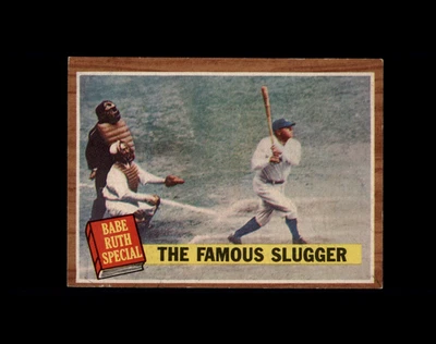 1962 Topps - Babe Ruth Special Babe Ruth #138 tinte verde Foto 1 de 2