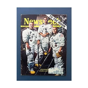 Washington Newsweek December 30, 1968 "Apollo to the Moon Archaic El Mag Fair+ - Imagen 1 de 1