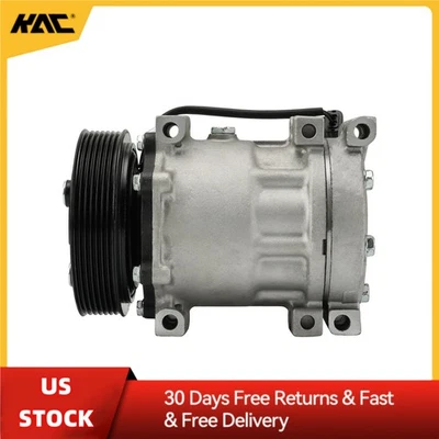 A/C AC Compressor & Clutch For Dodge Dakota 1994-2001 Ram 1500 Durango 98-2000 - Image 1 of 4