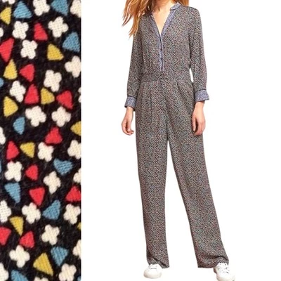 Mono Christine estampado pierna ancha ett:twa Anthropologie multi para mujer talla 14 Foto 1 de 4