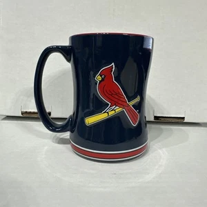 St Louis Cardinals Coffee Mug Blue Design 15oz MLB Tea Cup - Picture 1 of 4