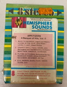APPETIZERS A BANQUET OF HITS, VOL 1 HEMISPHERE SOUNDS 8 TRACK CARTRIDGE - Picture 1 of 2