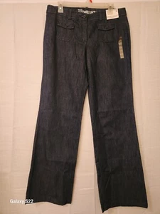 New York & Company Womens Mid Rise Straight Leg Jeans Size 8 Average - Picture 1 of 12
