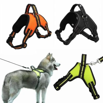 No Pull Dog Pet Harness Adjustable Control Vest Dogs Reflective XS S M Large XXL - Image 1 of 4