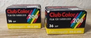 2x Club Color HR-G 200 135-36 DX Farbfilme | neu & OVP - Bild 1 von 4