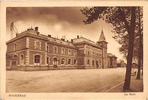 CPA 67 HAGUENAU LA GARE - Picture 1 of 1