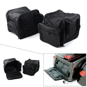 2x saddlebags Trunk Liner Bag Luggage for Harley Tri Glide Trike 09-19 Cool - Picture 1 of 10