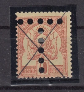 RI25487/ FRENCH TUNISIA – POSTAGE DUE – Y&T # T6 USED SIGNED – TOP VALUE - Picture 1 of 2