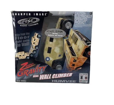 Imagen más nítida Air Hogs RC gravedad cero escalador de pared real Humvee Spin Master Foto 1 de 4