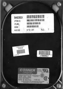 Conner CP30121 120MB IDE Hard Drive - Picture 1 of 2