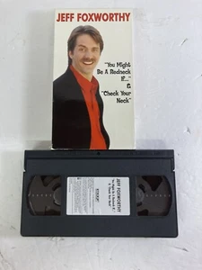Jeff Foxworthy: You Might Be A Redneck If... & Check Your Neck (VHS, 2004) - Picture 1 of 2