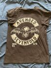 Preowned Avenged Sevenfold 1999 CA Heavy Metal Band Short Sleeve Shirt M