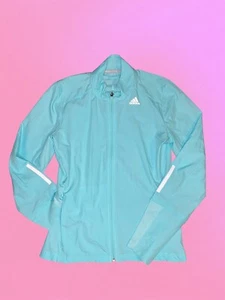 Adidas Womens Climacool Extra Small Light Blue Running Jacket - Picture 1 of 4