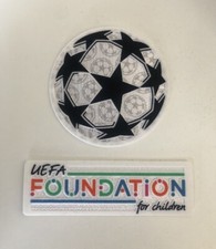 Купить Uefa Champions League Football Shirt Patch Badge Set 23/24 . 1ST CLASS DELIVERY!