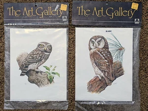 Vintage Eulendrucke [2] Kronen-Verlag 1972 Hamburg Art Gallery, NEU, versiegelt - Bild 1 von 4