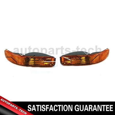 2x Conjunto de luz de estacionamiento/señal de giro delantera TYC para Jeep Liberty 2002~2004 Foto 1 de 4