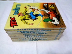 TEX LOTTO NUMERI DAL 211 AL 220 EDITORIALE DAIM PRESS SERGIO BONELLI 1978-1979 - Foto 1 di 5