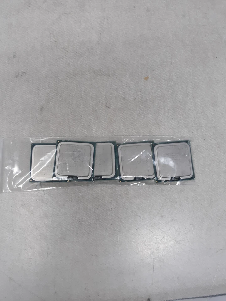 5 LOT SLAPB Intel Core 2 Duo E7300 2.66GHz 3M 1066MHz LGA775 Desktop Processors - Image 1 of 4