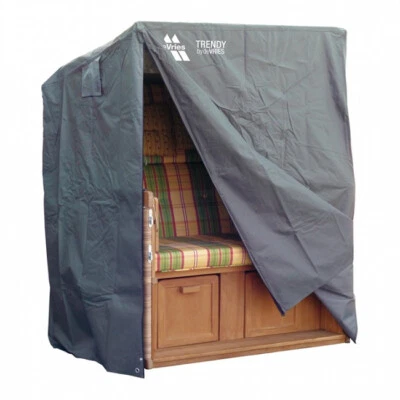 deVries Schutzhülle Schutzhaube für Strandkorb Sommer und Winter XL 135 cm - Bild 1 von 2