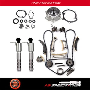 Head Gasket Set Timing Chain Kit Water Pump for 07-10 Saturn Outlook w/Solenoid - Foto 1 di 11