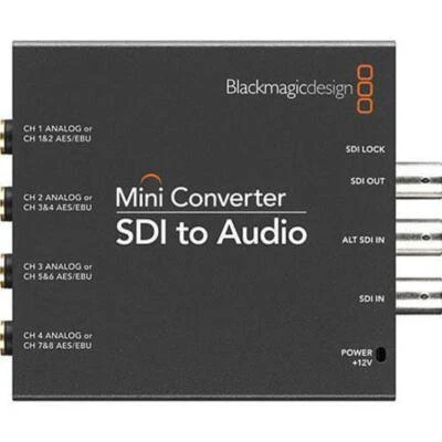 Blackmagic Design Mini-Converter SDI to Audio Black - Image 1 of 4