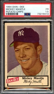 1954 Dan-Dee Mickey Mantle PSA 1.5 Very Tough HOF New York Yankees 9413 - Picture 1 of 2