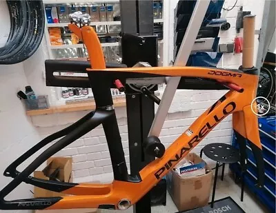 Pinarello Dogma F Disc FrameSet orange RH 53 Rennrad sofort lieferbar - Bild 1 von 2