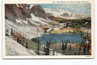 Lake Marie & Snowy Range Wyoming WY WB Postcard Vtg Unposted