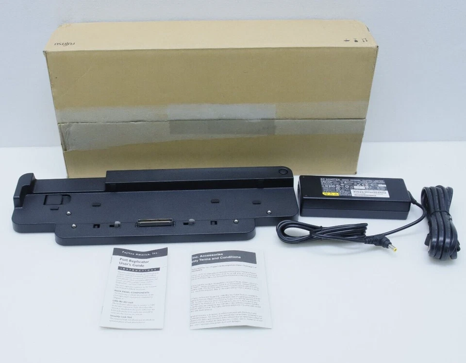 Fujitsu FPCPR96 CP477937 LifeBook Laptop Port Replicator - Image 1 of 4
