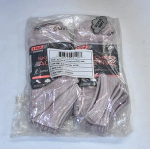 Skechers Active Socks Super Soft Low Cut Light Pastel Pink Womens 9-11 6 Pairs - Picture 1 of 5