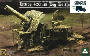 Takom 1/35 2035 Impero tedesco 420 mm Big Bertha Assedio Howitzer - Foto 1 di 2