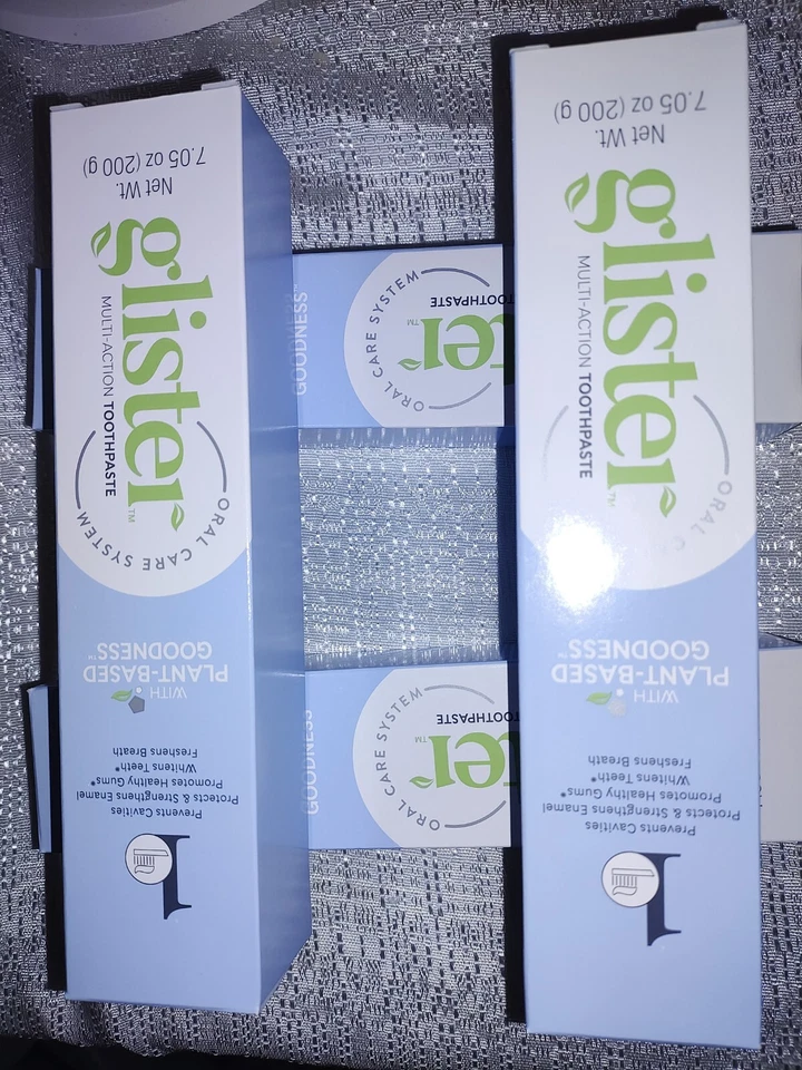 1 -Pasta dental con flúor de acción múltiple Glister Amway (1 cada uno) Foto 1 de 1