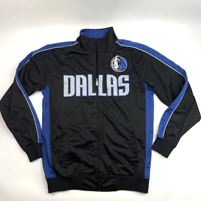 Chaqueta deportiva reflectante Majestic NBA Dallas Mavericks con cremallera para hombre M rara Foto 1 de 4