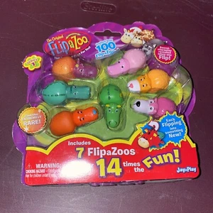 FLIP A ZOOS Series 1 Secret Character 7 Pack Jay Play 2018 New In Package - Picture 1 of 8