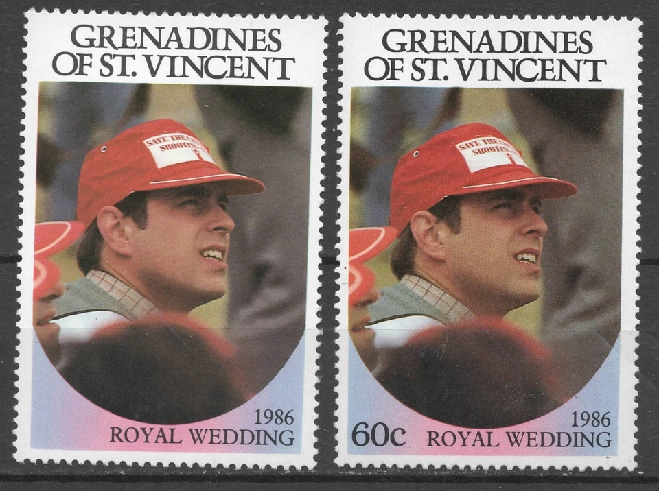 Saint Vincent and the Grenadines , Print error  , EFO , ERROR - Image 1 of 1