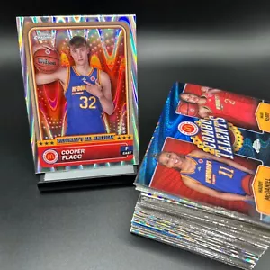 Base de baloncesto All-American McDonald's cromada Topps 2024, paralelos e insertos - Imagen 1 de 48