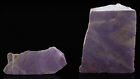 2 x rare spécimen de pierre de chakra de guérison JADE VIOLET poli 6,7 oz #5171T DINDE