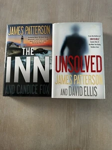 James Patterson & Others - The Inn & Unsolved Hardback Duo - Picture 1 of 3