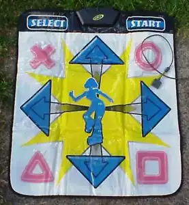 Intec Dance Floor Pad Controller PS1/PSONE/PS2 Free S&H - Picture 1 of 2