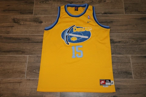 Carmelo Anthony NBA Basketball Jersey Denver Nuggets Nike Sewn XL Swingman #15 Cover