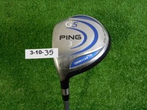 PING G5 15* Left Hand 3 Wood TFC 100 Regular Graphite - Picture 1 of 7