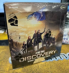 Tarjetas coleccionables Star Trek Discovery temporada 3 ¡Caja de refuerzo SELLADA!! - Imagen 1 de 9