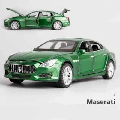 1:32 Maserati Quattroporte cupé modelo de coche de aleación diecast vehículo de juguete luz de sonido Foto 1 de 4