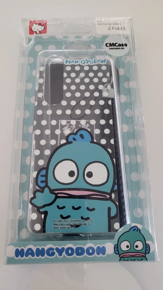 Funda Carcasa Transparente Sanrio Hangyodon Samsung Galaxy Z Plegable 3 Foto 1 de 1