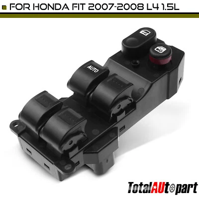 Interruptor de ventana eléctrica 6 botones para conductor delantero Honda Fit 2007-2008 35750SLNA010 Foto 1 de 4