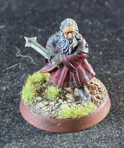 Der Hobbit Flucht aus Goblinstadt Balin der Zwerg GW Miniatur PRO bemalt - Bild 1 von 3
