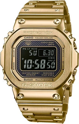 Casio G-SHOCK Bluetooth Full Metal Radio Solare GMW-B5000GD-9JF Uomo Oro - Immagine 1 di 4