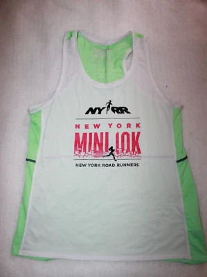 New Balance New York Road Runners Mini 10K 2017 Racerback Performance Shirt L - Изображение 1 из 4