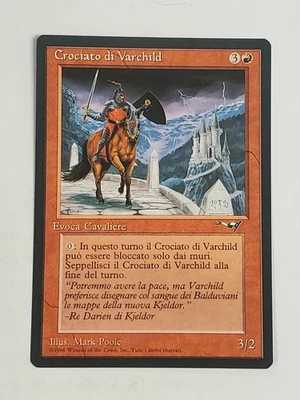 MTG Varchild's Crusader (Castle) (Italian Alliances/Red/C) - BGM - Image 1 of 2